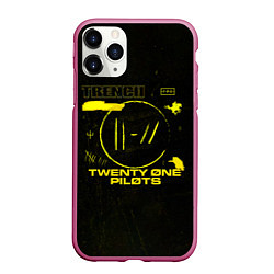 Чехол iPhone 11 Pro матовый Twenty One Pilots Trench, цвет: 3D-малиновый