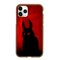 Чехол iPhone 11 Pro матовый Evil Rabbit