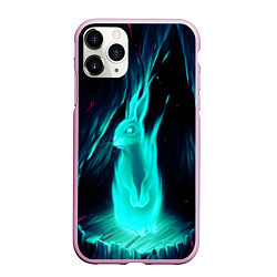 Чехол iPhone 11 Pro матовый Водяной Кроль, цвет: 3D-розовый