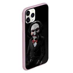 Чехол iPhone 11 Pro матовый Жуткий Билли, цвет: 3D-розовый — фото 2
