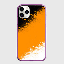 Чехол iPhone 11 Pro матовый Имперский флаг - триколор, цвет: 3D-фиолетовый