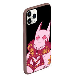 Чехол iPhone 11 Pro матовый Милый стенд Killer Queen - Jojo, цвет: 3D-коричневый — фото 2