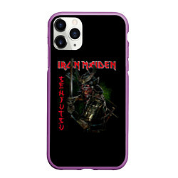 Чехол iPhone 11 Pro матовый Iron Maiden Senjutsu samurai