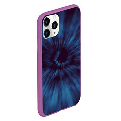 Чехол iPhone 11 Pro матовый Космический глаз, цвет: 3D-фиолетовый — фото 2