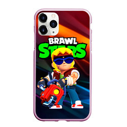 Чехол iPhone 11 Pro матовый Buster Brawl stars