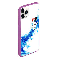 Чехол iPhone 11 Pro матовый Jdm style - Japan, цвет: 3D-фиолетовый — фото 2