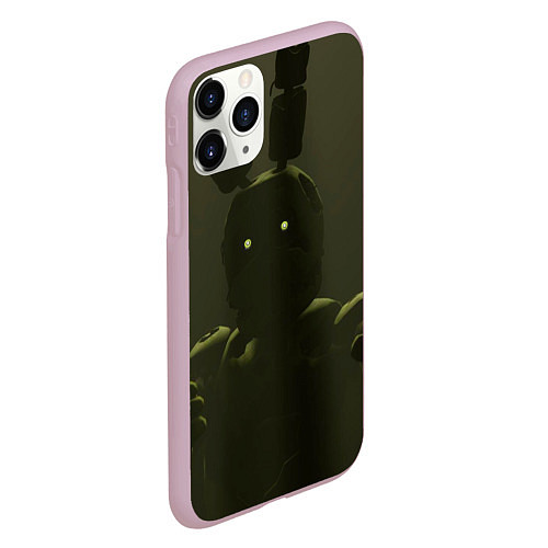 Чехол iPhone 11 Pro матовый Спрингтpап / 3D-Розовый – фото 2