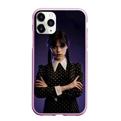Чехол iPhone 11 Pro матовый Wednesday: Violet Light, цвет: 3D-розовый