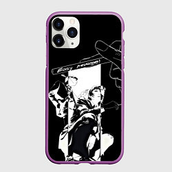 Чехол iPhone 11 Pro матовый Easy revenge - Человек бензопила