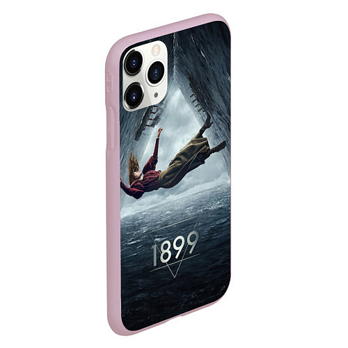 Чехол iPhone 11 Pro матовый 1899 Сериал / 3D-Розовый – фото 2