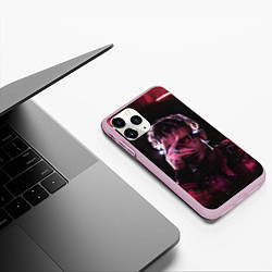 Чехол iPhone 11 Pro матовый Кибер Сайонара, цвет: 3D-розовый — фото 2