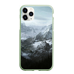 Чехол iPhone 11 Pro матовый Природа Скайрима