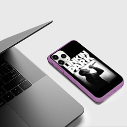 Чехол iPhone 11 Pro матовый LP Chester, цвет: 3D-фиолетовый — фото 2