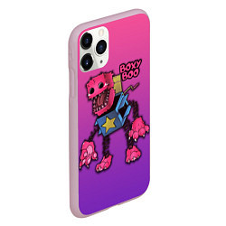 Чехол iPhone 11 Pro матовый Бокси Бу - Поппи Плейтайм, цвет: 3D-розовый — фото 2
