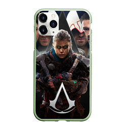 Чехол iPhone 11 Pro матовый Assassins Creed Eivor