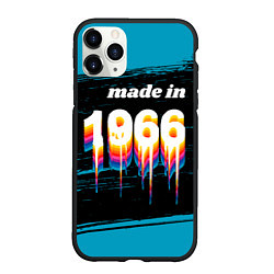 Чехол iPhone 11 Pro матовый Made in 1966: liquid art, цвет: 3D-черный