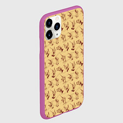 Чехол iPhone 11 Pro матовый Репетиция концерта, цвет: 3D-фиолетовый — фото 2
