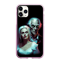 Чехол iPhone 11 Pro матовый Король и Шут Кукла Колдуна, цвет: 3D-розовый