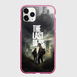 Чехол iPhone 11 Pro матовый TV series The last of us, цвет: 3D-малиновый