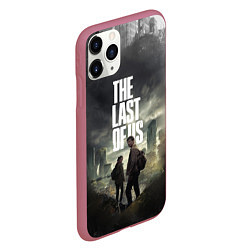 Чехол iPhone 11 Pro матовый TV series The last of us, цвет: 3D-малиновый — фото 2