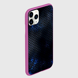 Чехол iPhone 11 Pro матовый ЛУЧШАЯ БРОНЯ, цвет: 3D-фиолетовый — фото 2