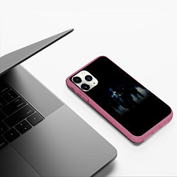 Чехол iPhone 11 Pro матовый Фараон Халливуд Хоус, цвет: 3D-малиновый — фото 2