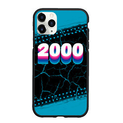 Чехол iPhone 11 Pro матовый Made in 2000: vintage art, цвет: 3D-черный