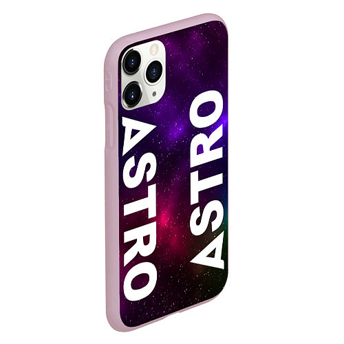 Чехол iPhone 11 Pro матовый Astro star / 3D-Розовый – фото 2