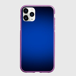 Чехол iPhone 11 Pro матовый Кобальтовый градиент, цвет: 3D-фиолетовый