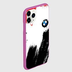 Чехол iPhone 11 Pro матовый BMW art, цвет: 3D-фиолетовый — фото 2