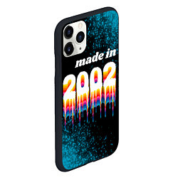 Чехол iPhone 11 Pro матовый Made in 2002: liquid art, цвет: 3D-черный — фото 2