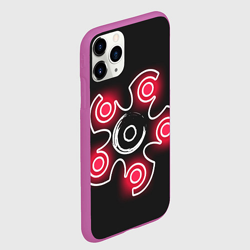 Чехол iPhone 11 Pro матовый Rainbow Six Siege - Hibana / 3D-Фиолетовый – фото 2