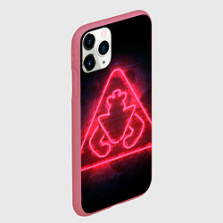 Чехол iPhone 11 Pro матовый Five Nights at Freddys: Security Breach, цвет: 3D-малиновый — фото 2