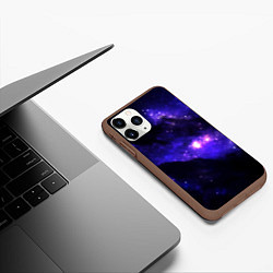 Чехол iPhone 11 Pro матовый Космические глубины, цвет: 3D-коричневый — фото 2