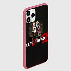 Чехол iPhone 11 Pro матовый Left 4 dead 2 команда, цвет: 3D-малиновый — фото 2