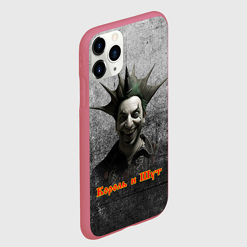 Чехол iPhone 11 Pro матовый Киш Горшок / 3D-Малиновый – фото 2
