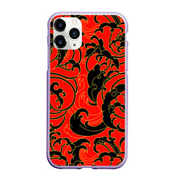 Чехол iPhone 11 Pro матовый Plant tattoo - irezumi