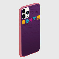 Чехол iPhone 11 Pro матовый Отрицание отрицания, цвет: 3D-малиновый — фото 2