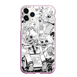 Чехол iPhone 11 Pro матовый Мина Ашидо - Моя геройская академия, цвет: 3D-розовый