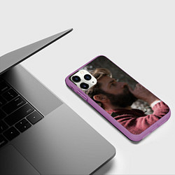 Чехол iPhone 11 Pro матовый Тихое место - Ли Эббот, цвет: 3D-фиолетовый — фото 2