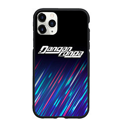 Чехол iPhone 11 Pro матовый Danganronpa stream, цвет: 3D-черный