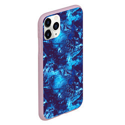 Чехол iPhone 11 Pro матовый Холодная вода, цвет: 3D-розовый — фото 2