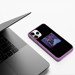 Чехол iPhone 11 Pro матовый Playingtheangel - infinity, цвет: 3D-фиолетовый — фото 2