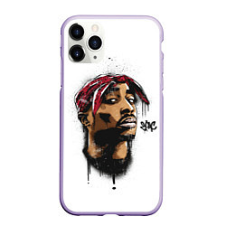 Чехол iPhone 11 Pro матовый 2Pac - Тупак Шакур