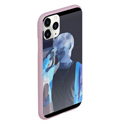 Чехол iPhone 11 Pro матовый Потрет Тэхена маслом, цвет: 3D-розовый — фото 2