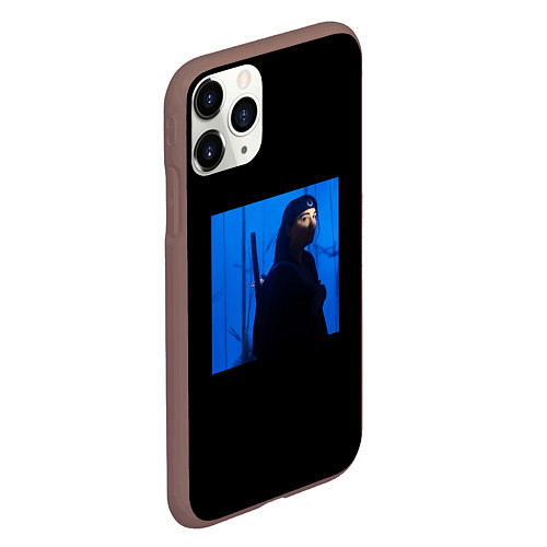 Чехол iPhone 11 Pro матовый The Limba - Anima / 3D-Коричневый – фото 2