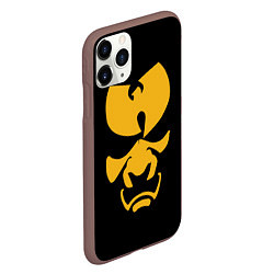 Чехол iPhone 11 Pro матовый Wu-Tang Clan samurai, цвет: 3D-коричневый — фото 2