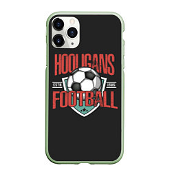 Чехол iPhone 11 Pro матовый Football hooligans