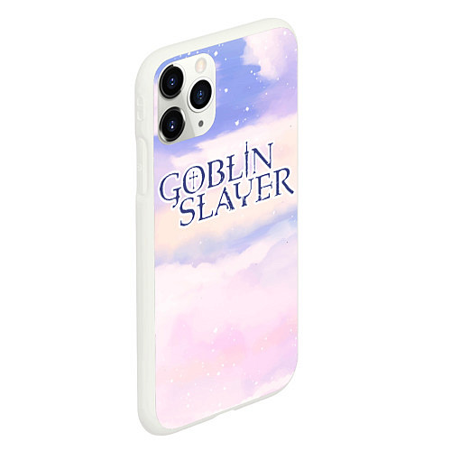 Чехол iPhone 11 Pro матовый Goblin Slayer sky clouds / 3D-Белый – фото 2