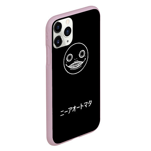 Чехол iPhone 11 Pro матовый Голова Эмиля / 3D-Розовый – фото 2